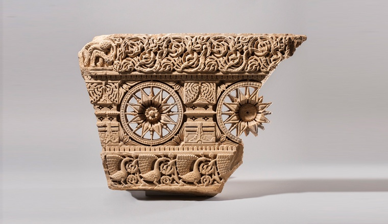 <span class="title">Element from a Balcony or a Jharokha window<span class="title_comma">, </span></span><span class="year">Rajasthan, Jaisalmer, late 18th-early 19th century</span>