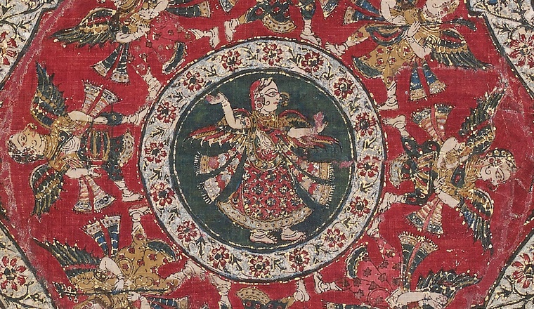 <span class="title">Fragment of a Hanging or Canopy for a Hindu Shrine<span class="title_comma">, </span></span><span class="year">South-east India, Machilipatnam, early 19th century</span>